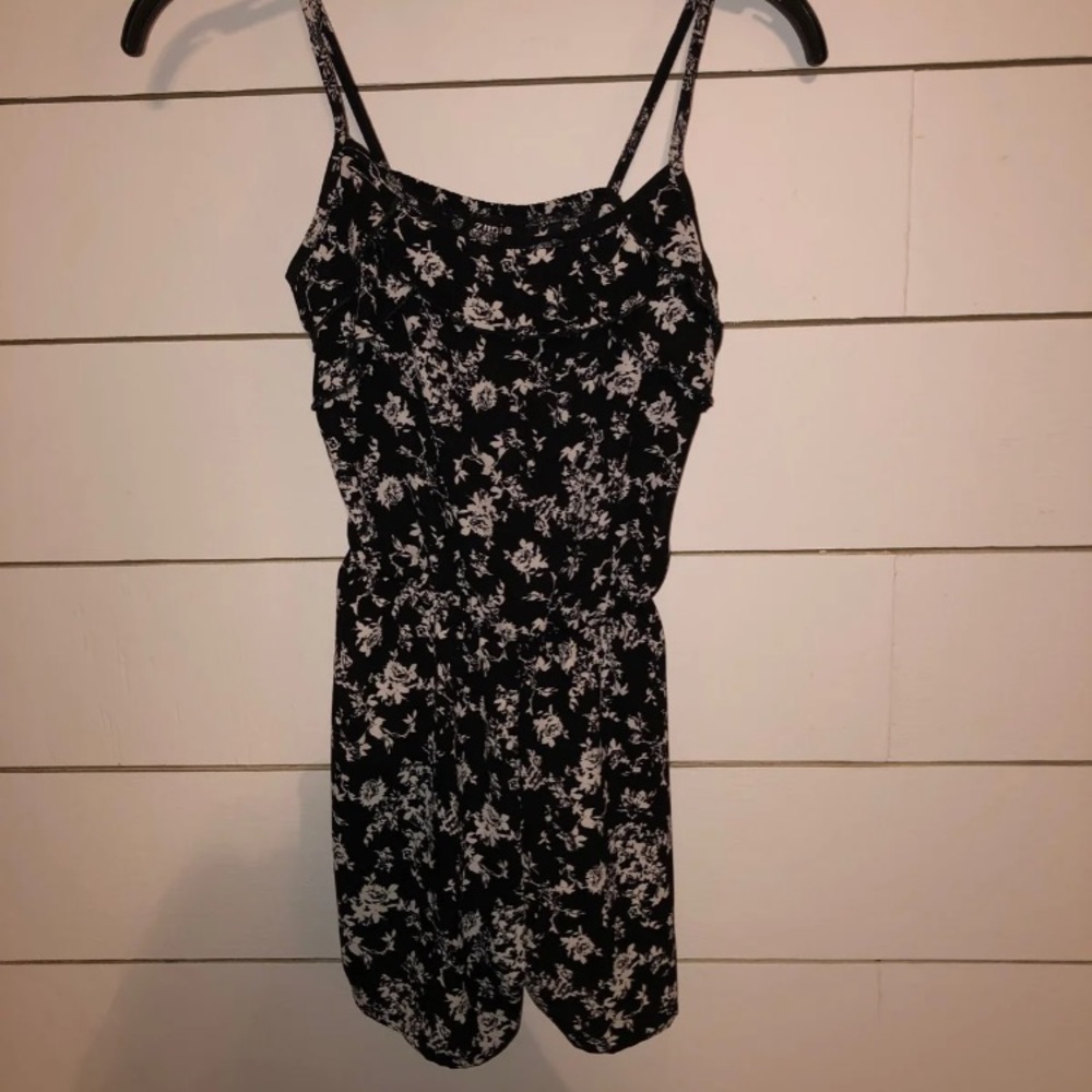 youth floral romper